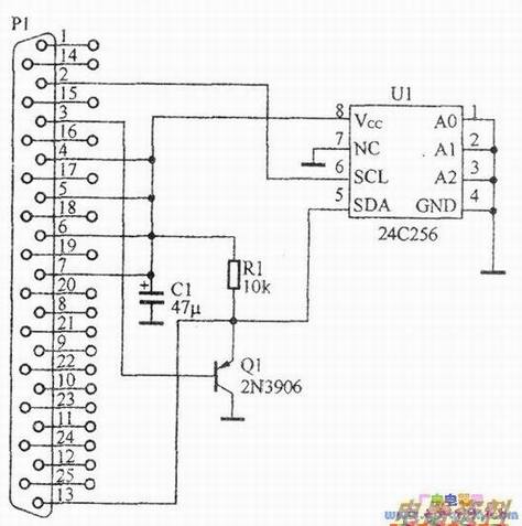 24系列存储器读/写接口电路