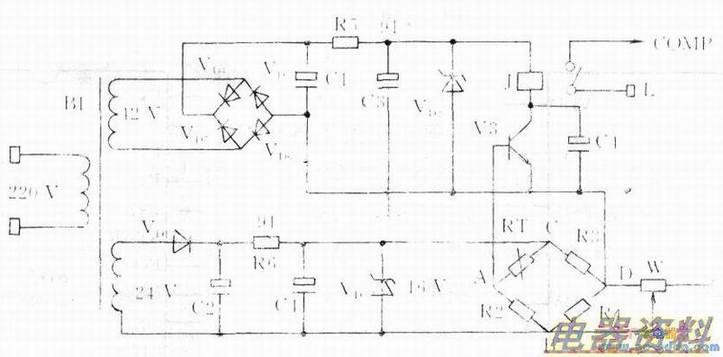 平衡电桥式温控器
