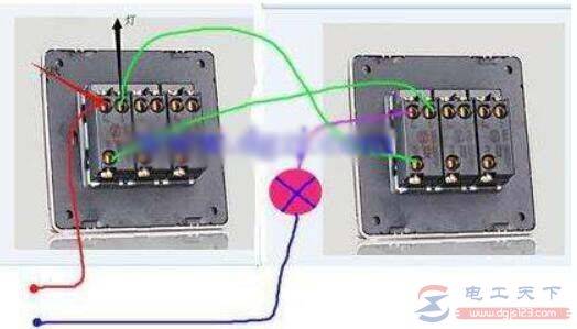 һ�Ŀ���˫�ؿ��صĹ���ԭ��ͼ����˫�ؿ��صĽ���ʾ��ͼ