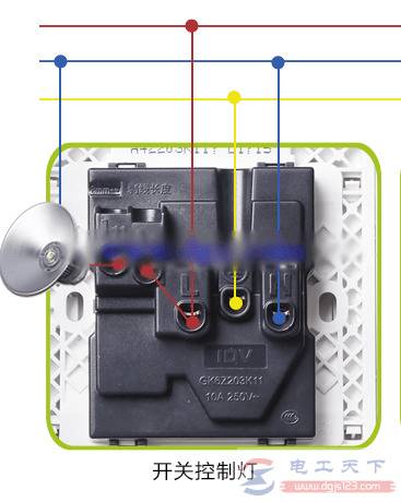 五孔带开关插座怎么接线,附5孔1开关插座接线图