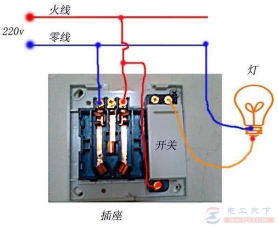 五孔插座怎么接线,五孔插座接线方法图解