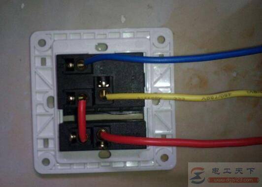 五孔插座怎么接线,五孔插座接线方法图解
