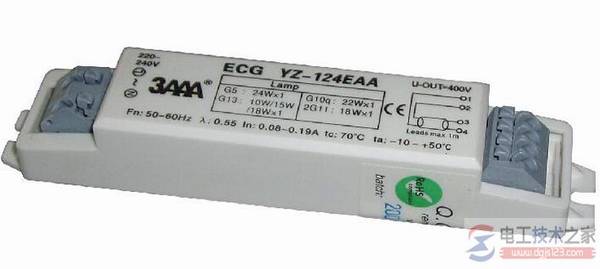 荧光灯电子镇流器的工作原理与特性说明