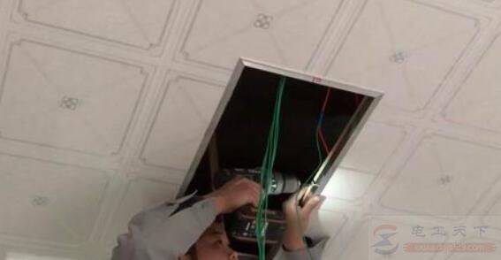 PVC吊顶安装风暖浴霸的安装过程详解