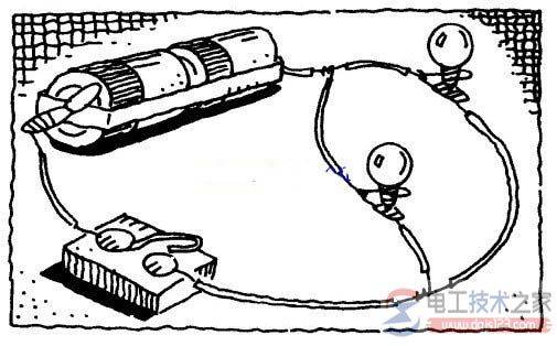 多用途86墙壁开关电路的材料与接线方法