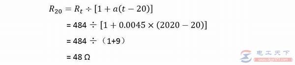 白炽灯的电阻多少,白炽灯电阻的计算方法