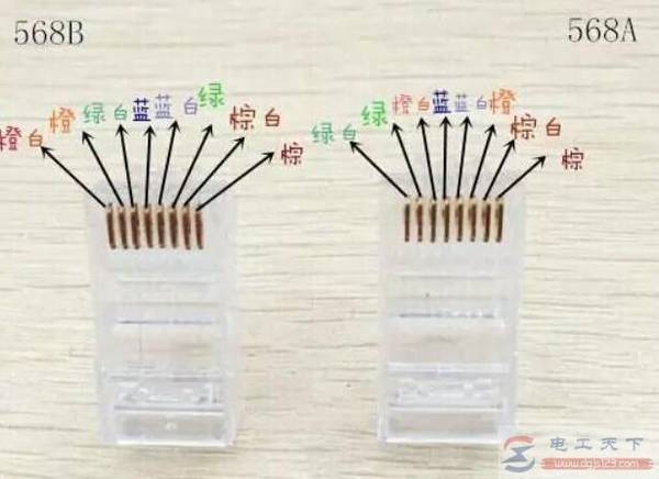 ����������ɫ����˳��ʲô�����붮568A������568B������ɫ˳��