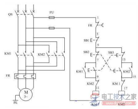 һ������綯������ת�Ŀ��Ƶ�·ͼ�����������⼰�������