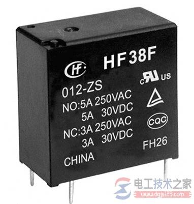 普通继电器的接线图作用详解