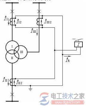 变压器差动保护接线图的原理分析