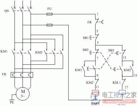�����첽�綯������ת���Ƶ�·�����ͼ