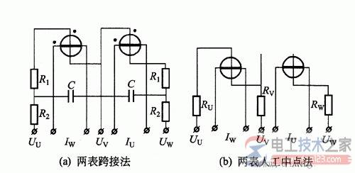 有功功率表测量三相有功功率和无功功率的方法