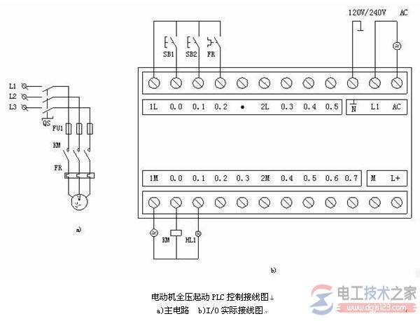plc外围接线图与接线方式