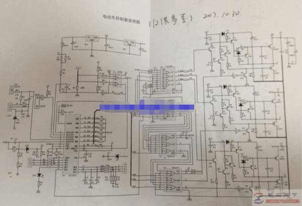 һ���綯��������·��ԭ��ͼ