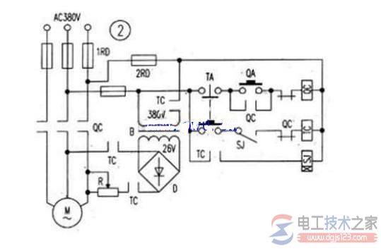 几种能耗制动电气的原理图