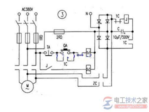 几种能耗制动电气的原理图