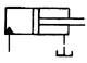 单作用缸常用元件图形符号大全