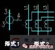 电气图纸设计之电流电压互感器图形符号