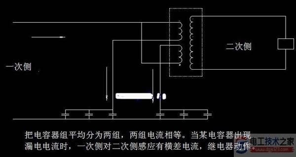 零序电流互感器符号表示法,零序电流互感器的接线示意图