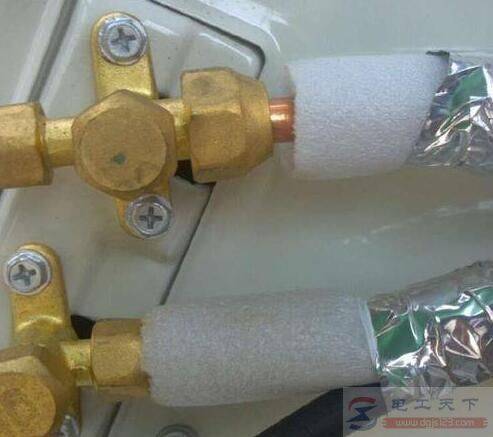 空调怎么抽真空,空调管怎么连接