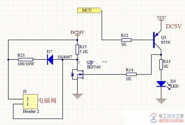 24V��ŷ�������·ʾ��ͼ