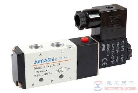 气动电磁阀s口漏气的解决办法