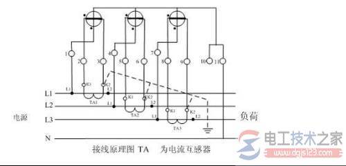 三相四线制中线与零线的作用_三相四线制接线图