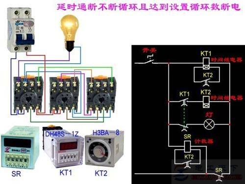 电灯的10种接线方式,10张电灯接线的高清电路图