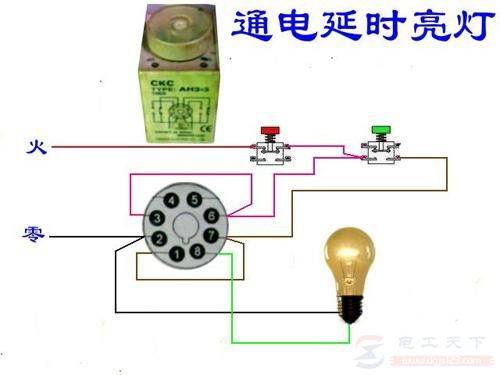 电灯的10种接线方式,10张电灯接线的高清电路图
