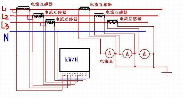 电流互感器的四种接线方法,第三种接线方式最常用