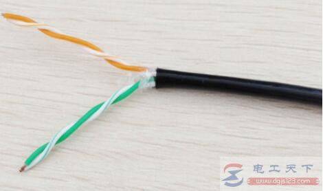 只有四芯网线的网络传输问题,怎么接入水晶头