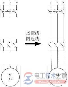电气接线图转化为电气原理图的方法图解