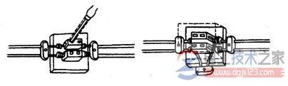 铝芯导线的连接方法_线头与螺钉平压式接线桩的连接