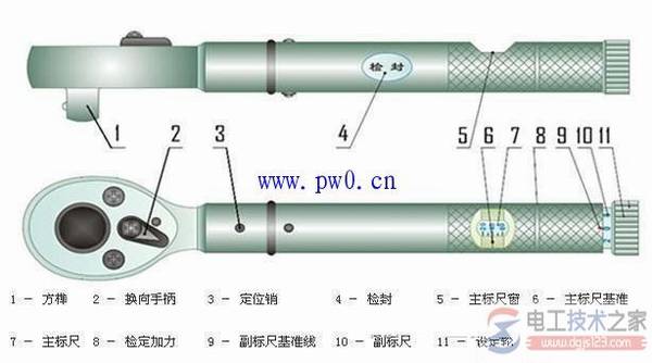 预置式扭力扳手怎么用,预置式扭力扳手使用方法
