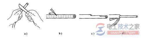 剥线钳的用法,有剥线钳剖削导线绝缘层的方法