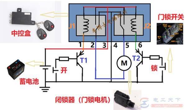 继电器的结构原理和接线方式