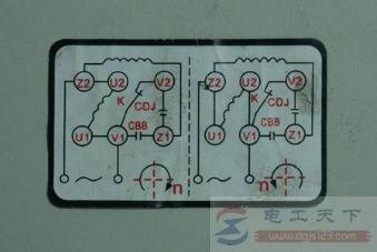 2个接触器控制单相电机正反转的方法