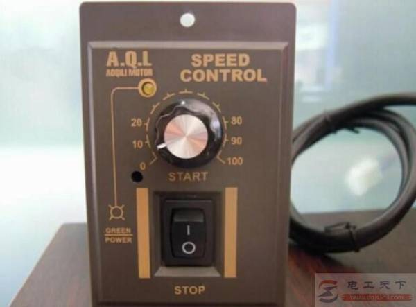 电机调速器的使用方法图解