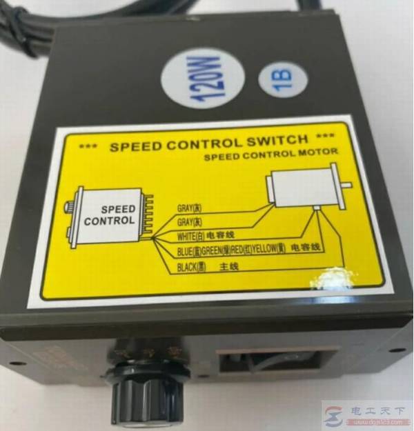 电机调速器的使用方法图解