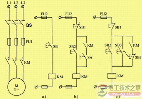 三相异步电动机控制线路有哪些?