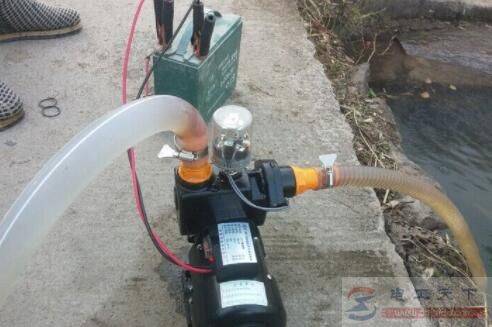 水泵总是抽不上水的原因1:水泵吸程太大