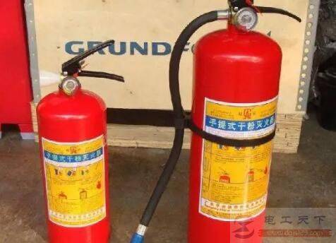 干粉灭火器怎么用,正确灭火方法看一看