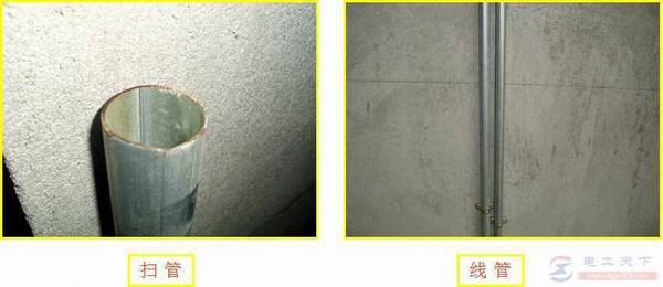 电气工程中管内穿线的工艺流程说明