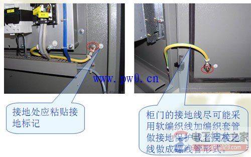 电气控制柜元器件安装图纸阅读说明
