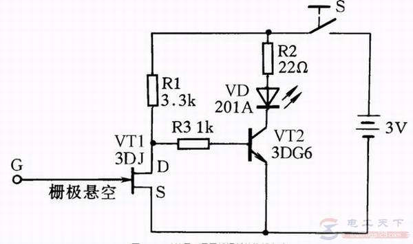 用于测量导线通断的接线方法