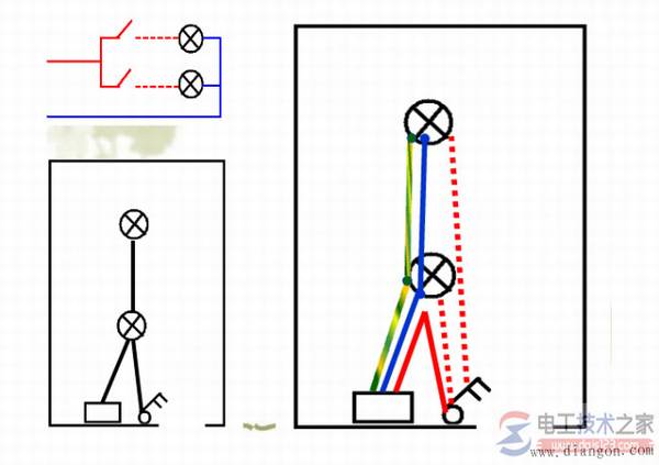电气照明线路导线根数的选择方法