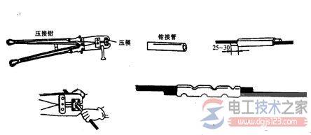 铝芯导线的连接方法_线头与螺钉平压式接线桩的连接