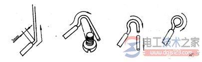 铝芯导线的连接方法_线头与螺钉平压式接线桩的连接
