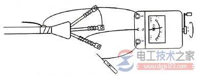 兆欧表如何测试电力电缆绝缘电阻?