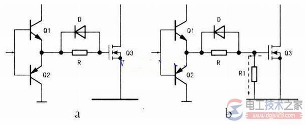 栅极与源极间电阻的作用